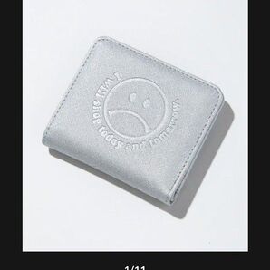 新品★WCJ フェイスウォレット★シルバー 財布★箱無し 追加料金にて箱付き