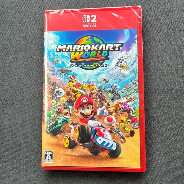 マリオカートワールド Switch 2新品未開封シュリンク付き