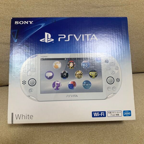 PlayStation Vita (PCH-2000シリーズ) Wi-Fiモデル ホワイト PCH-2000ZA12