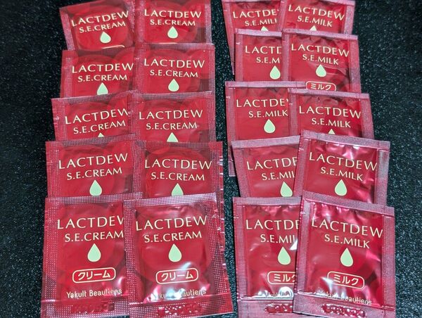 【早い者勝ち】LACTDEW S.E.CREAM(クリーム&ミルク)各10個ずつ サンプル
