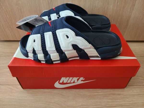 【新品未使用タグ付き箱付き】NIKE AIR MORE UPTEMPO SLIDE モアアップテンポ スライド 27.0cm