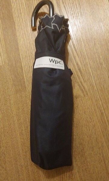 日傘Wpc. 折りたたみ傘 星柄 UV対策 紫外線対策 晴雨兼用