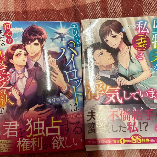 エリートパイロットは初心な彼女への滴る最愛欲を隠せない (マーマレード文庫 カ2-08) 河野美姫/著