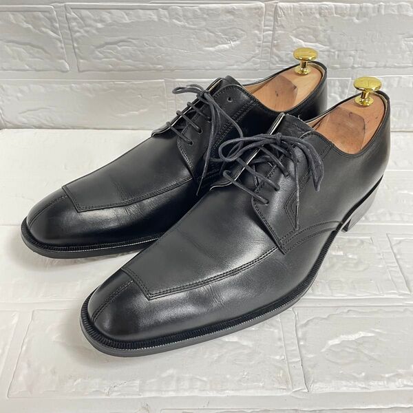 【極美品】KENFORD ケンフォード Uチップ ビジネスシューズ 外羽根 26cm ドレスシューズ 黒 革靴 レザーシューズ