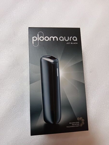 【新品、未使用品】【未登録品】プルーム オーラ Ploom AURA スターターキット ジェットブラック