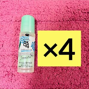 【4個セット】8×4 エイトフォー ロールオン ジャスミン&ペアーの香り 45ml