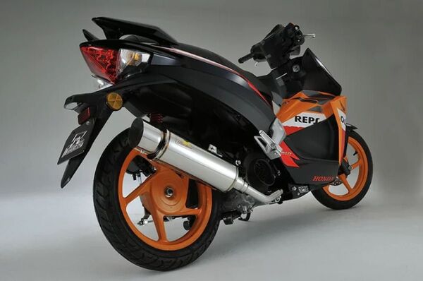 新品 未使用 在庫有平日即日発送 Realize ホンダ タラニス110 バイクマフラー Reckless レクレス