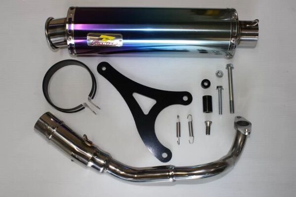 新品 未使用 在庫有平日即日発送Realize スズキ アドレス125 (2BJ-DT11A) 22Racing Ti マフラー