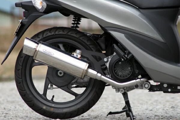 新品 未使用 在庫有平日即日発送 Realize ホンダ Dio ディオ110 (JF31) バイクマフラー レクレス