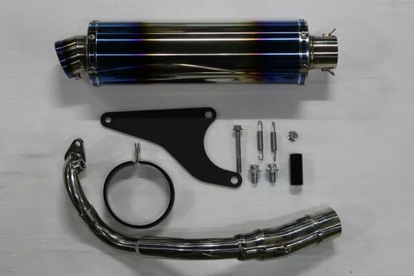 新品 未使用 在庫有平日即日発送 バーグマンストリート125EX バイクマフラー 8BJ-EA23 S346 ステンレス