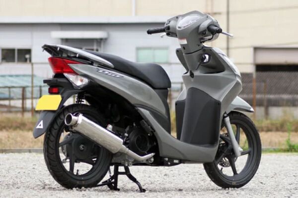 新品 未使用 在庫有平日即日発送 Realize ホンダ Dio110 (EBJ-JF31) バイクマフラー フルブースト