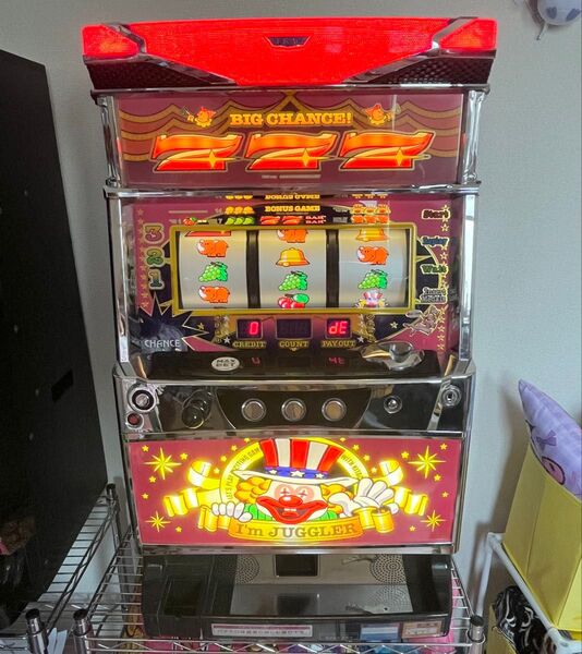 【ジャンク品】パチスロ 北電子 アイムジャグラー 実機 コイン不要機