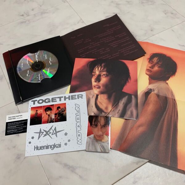 トレカ付 TXT THE STAR CHAPTER TOGETHER Afterglow ヒュニンカイver CD トゥバ