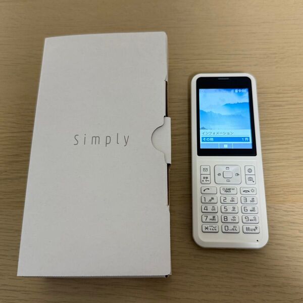 ワイモバイル Simply 603SI SIMロック解除済み SIMフリー