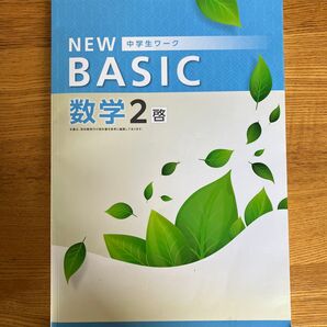 数学中学二年生 塾テキスト BASIC