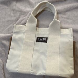 KALDI カルディ トートバッグ アイボリー