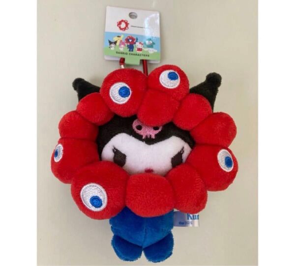 新品 EXPO2025 サンリオ ミャクミャク なりきり クロミ カラビナ なりきりぬいぐるみ