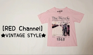 #メンズ(トップス)【RED Channel】☆VINTAGE STYLE☆半袖Tシャツ☆表記サイズ(M)☆送料無料☆(t-4)