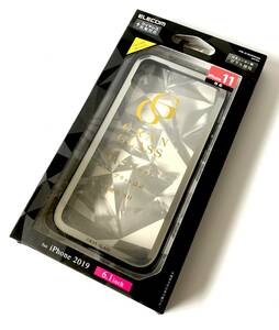新品・未使用 ELECOM エレコム iPhone11 ハイブリッドケース ガラス スクエア カバー iphone6.1 シンプル シルバー PM-A19CHVCG6SV ③