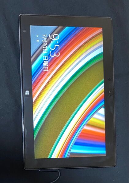 surface RT Microsoft 初代モデル ケース、キーボード、アダプター付 中古品 タブレット