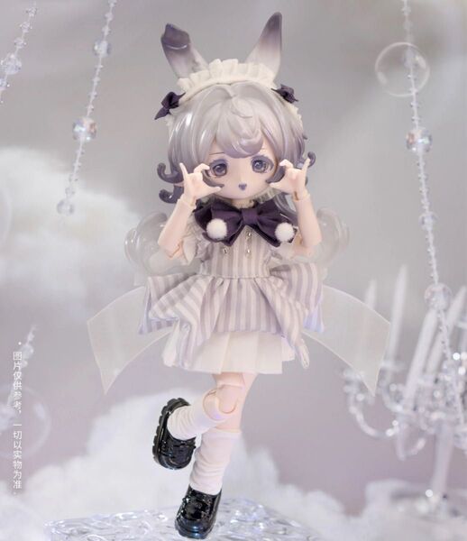 a) COME4FREE ボニーバニー 気象星語 吊下 酸性雨 リリ 酸雨 雨滴 ペラ 色違い BJD ブラインドドール