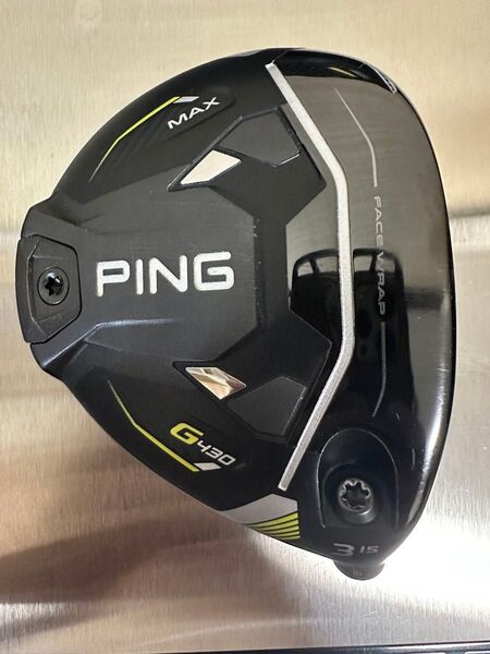 美品 G430 max 15度 3w フェアウェイウッド ヘッド ピン ping