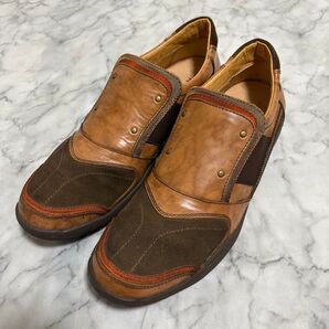 美品 REGAL 269R レザー × スエード スリッポン 27