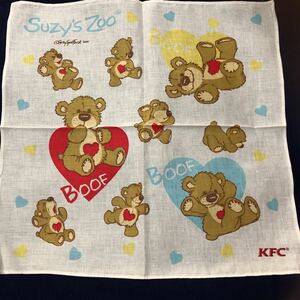 レア非売品　SUZY'S ZOO スージーズー　ハンカチ　KFCノベルティ