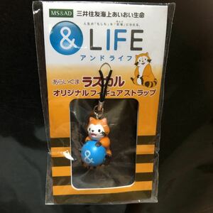  rare not for sale Rascal the Raccoon figure strap Mitsui Sumitomo sea on .... life Novelty 