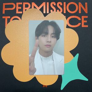 BTS PERMISSION TO DANCE LIVE ランダム トレカ テヒョン テテ V