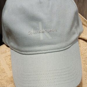 7月恒例サマーセール!第二弾!特価!☆Calvin Klein Jeans☆ キャップ ☆ライトブルー☆新品未使用