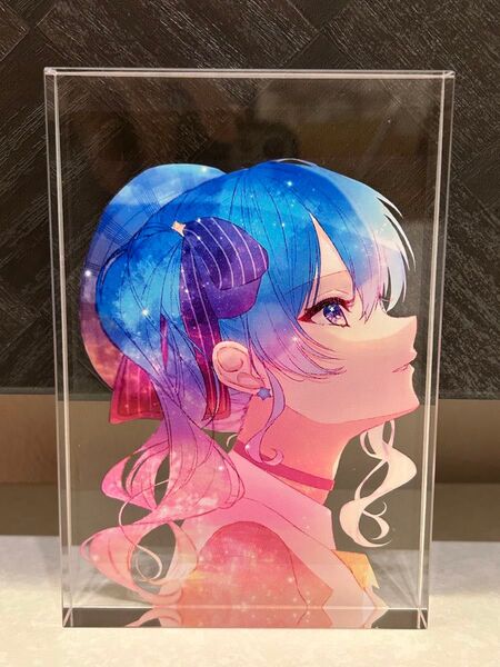 ホロライブ ホロクル9th 星街すいせい すいちゃんアクリルブロック