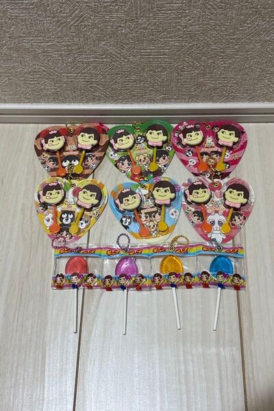 ペコポコチョコレート ポップキャンディー キーホルダーセット
