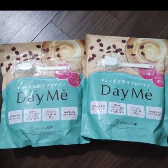 数量限定 chocoZAP プロテイン DayMe カフェラテ 500g 2袋