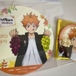 ハイキュー!! スイーツパラダイス 日向翔陽 缶バッジ コースター