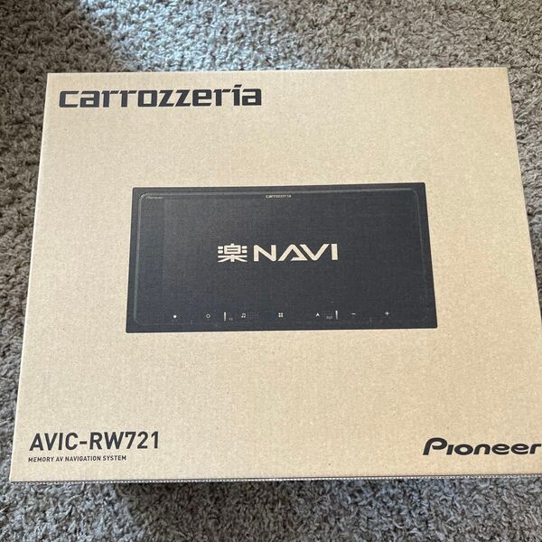 展示品 Pioneer Carrozzeria パイオニア カロッツェリア 楽ナビ 7V型 AVIC-RW721