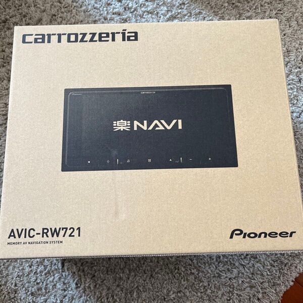 未使用 Pioneer Carrozzeria パイオニア カロッツェリア 楽ナビ 7V型 AVIC-RW721