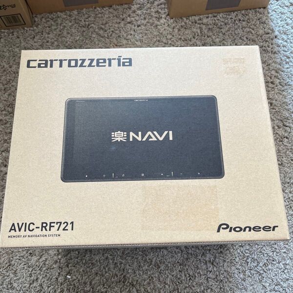 展示品 Pioneer Carrozzeria パイオニア カロッツェリア 楽ナビ 9V型 AVIC-RF721
