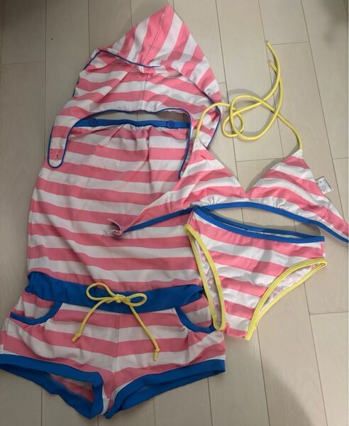 ★美品★ 水着 3点セット ビキニパンツ ビキニ セパレート