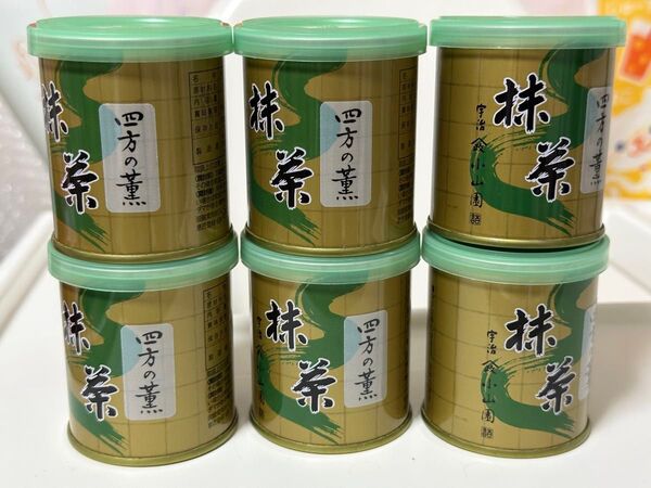 京都 宇治抹茶 四方の薫 30gx6缶セット