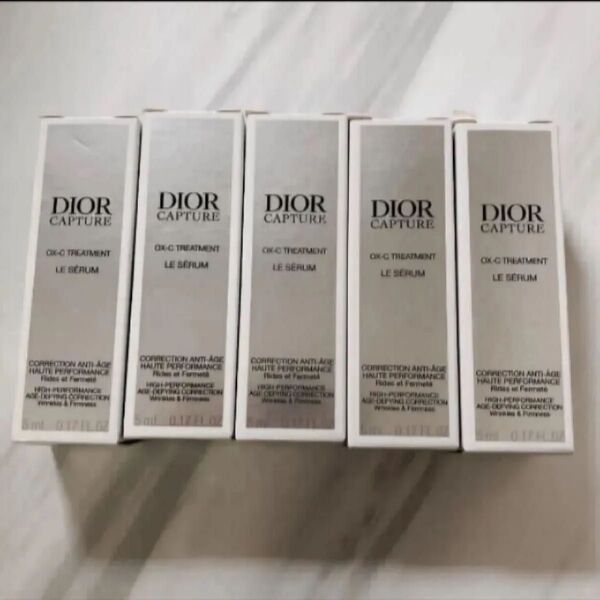 ディオール カプチュール ルセラム サンプル5mL x5本セット新発売