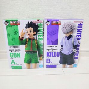 新品 未開封 ハンターハンター GREED ISLAND グリードアイランド 一番くじ フィギュア A賞 B賞 ゴン キルア