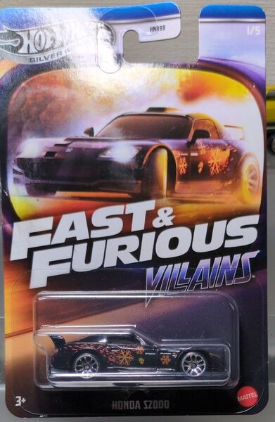 ホットウィール FAST&FURIOUS HONDA S2000 ホンダ ワイルドスピード ワイスピ