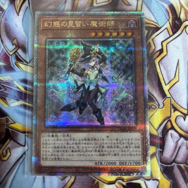 遊戯王 幻惑の見習い魔術師 クォーターセンチュリーシークレット