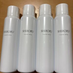 SHIRORU クリスタルホイップ 4本セット+薬用VCホワイトニングジェル 新品未開封