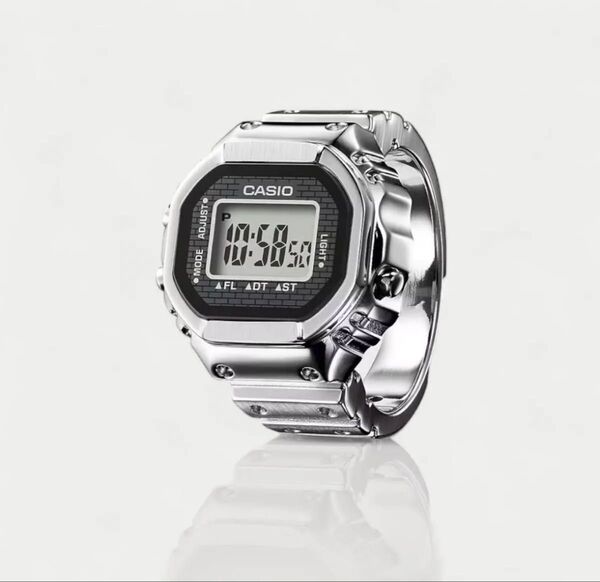 新品 国内正規品 CASIO RING WATCH リングウォッチ CRW-001-1JR カシオウオッチ50周年記念モデル