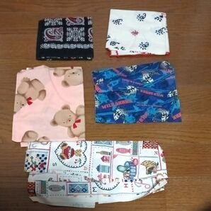9種類ハギレはぎれ端切れ裁縫手作りハンドメイド