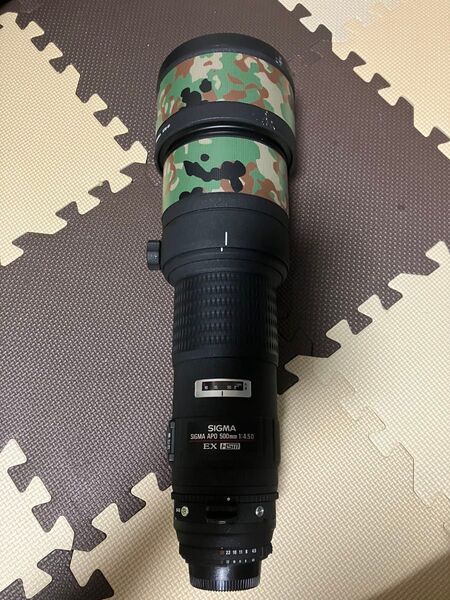 ★美品★ SIGMA シグマ APO 500mm F4.5D EX HSM for Nikon 単焦点レンズ