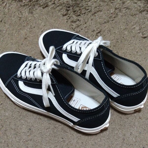 VANS OLD SKOOL 黒スニーカー 26