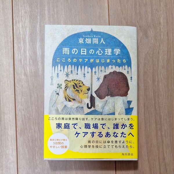 雨の日の心理学 こころのケアがはじまったら 東畑開人/著